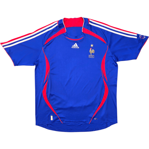 2006/07 France Home Football Shirt (XL) Adidas