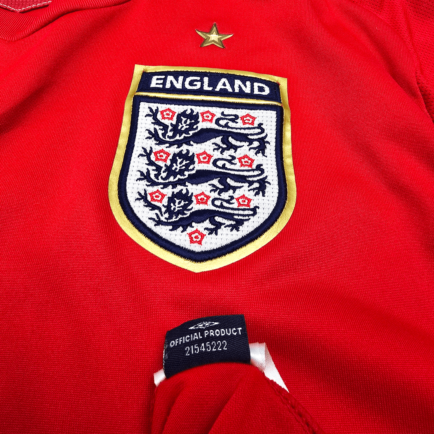 2006/08 England Away Football Shirt (L) Umbro