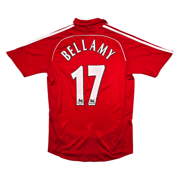 2007/08 Liverpool Home Football Shirt (S) Adidas #17 Bellamy