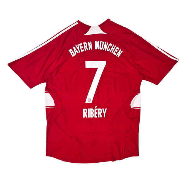 2008/09 Bayern Munich Home Football Shirt (XL) Adidas #7 Ribéry