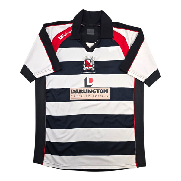 2008/09 Darlington Home Football Shirt (M) Vandanel (Save Our Club)