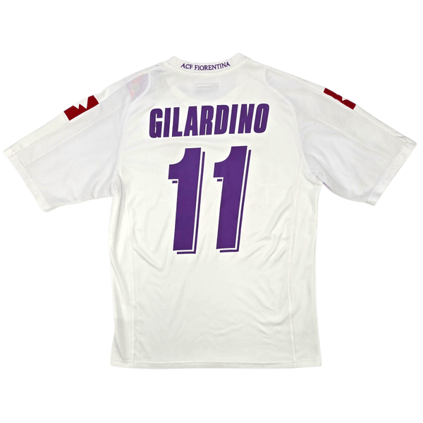 2008/09 Fiorentina Away Football Shirt (L) Lotto #11 Gilardino