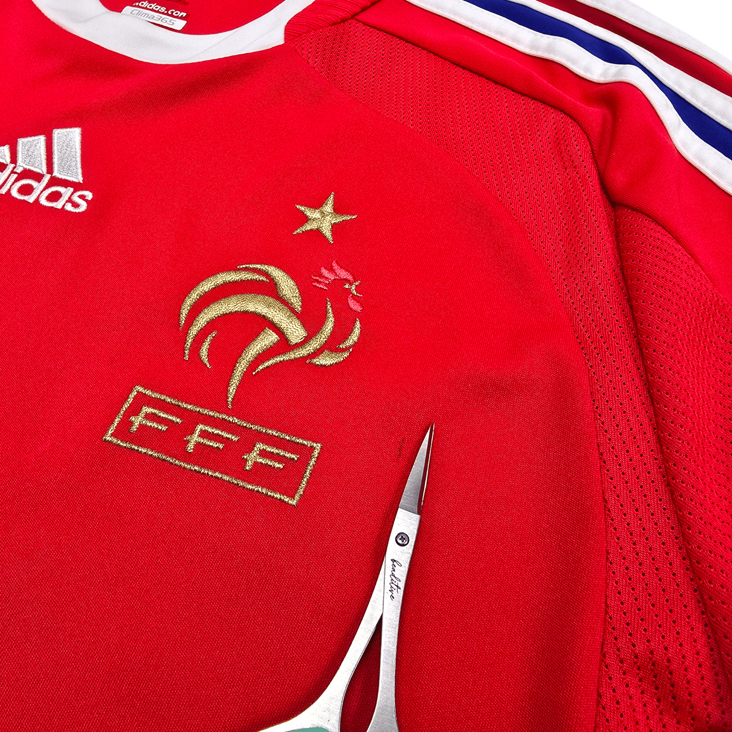 2008/09 France Away Football Shirt (M) Adidas #12 Henry