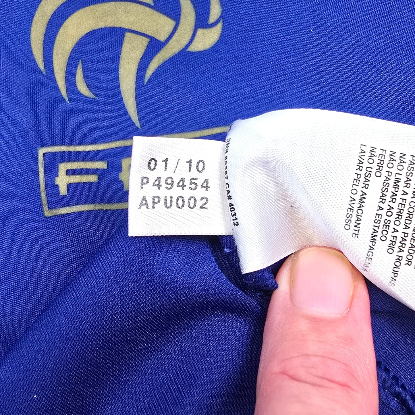 2009/10 France Training Shirt (L) Adidas