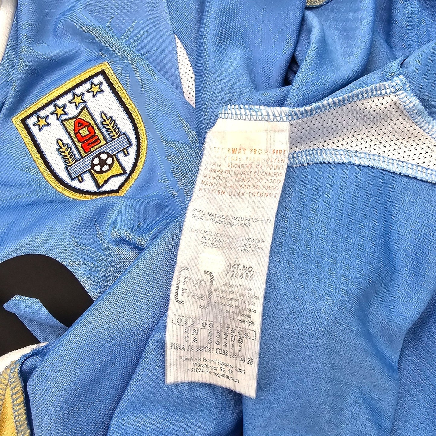 2010/11 Uruguay Home Football Shirt (M) Puma #10 Forlan