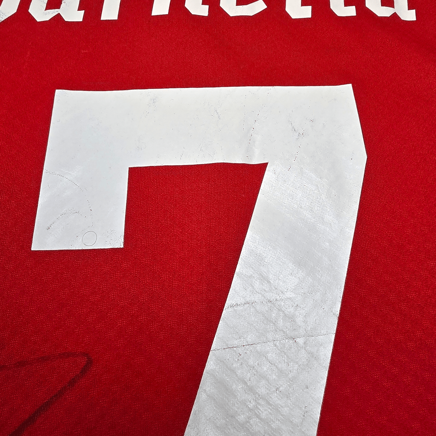 2010/12 Switzerland Home Football Shirt (2XL) Puma #7 Barnetta (Signed)