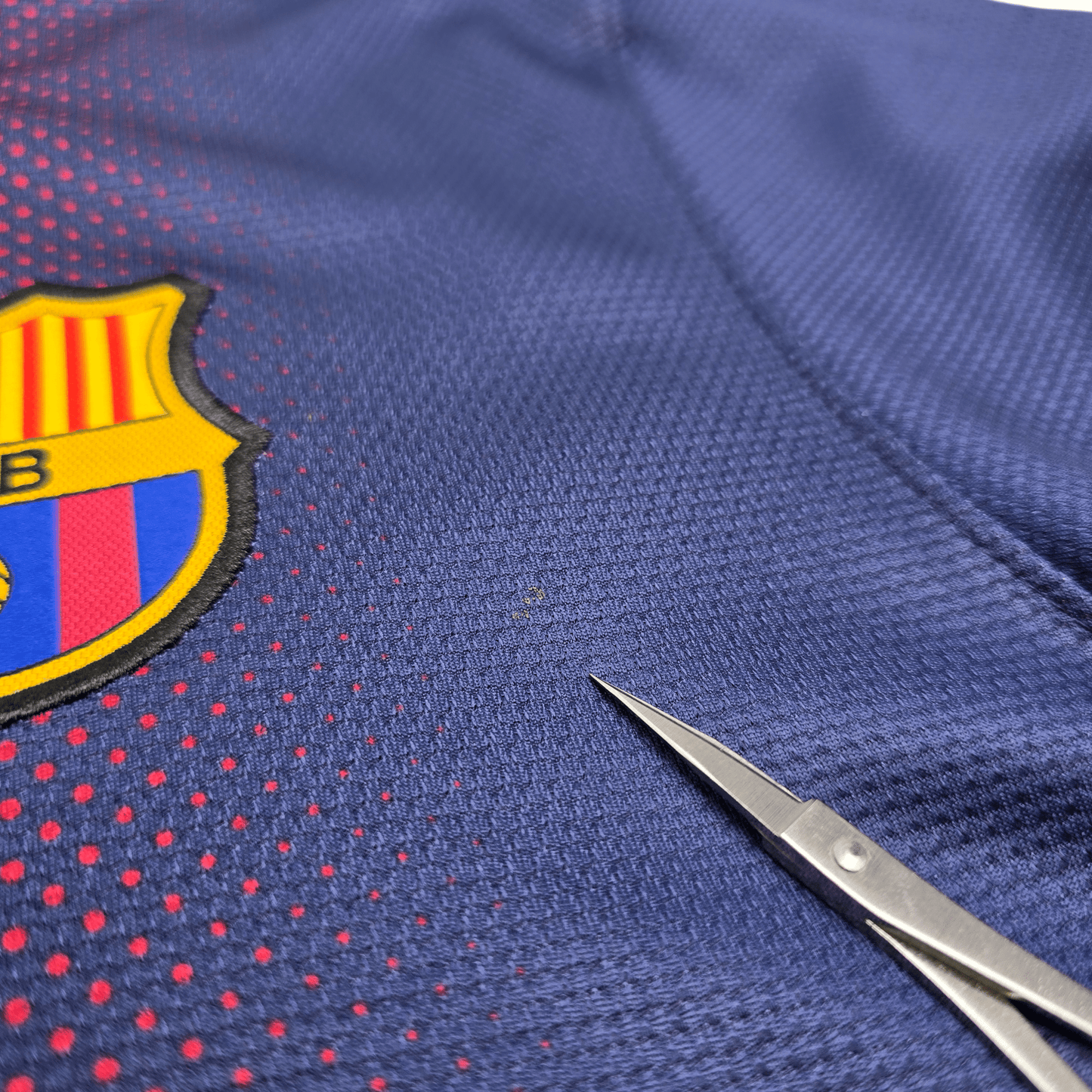 2012/13 Barcelona Home Football Shirt (M) Nike #16 Sergio
