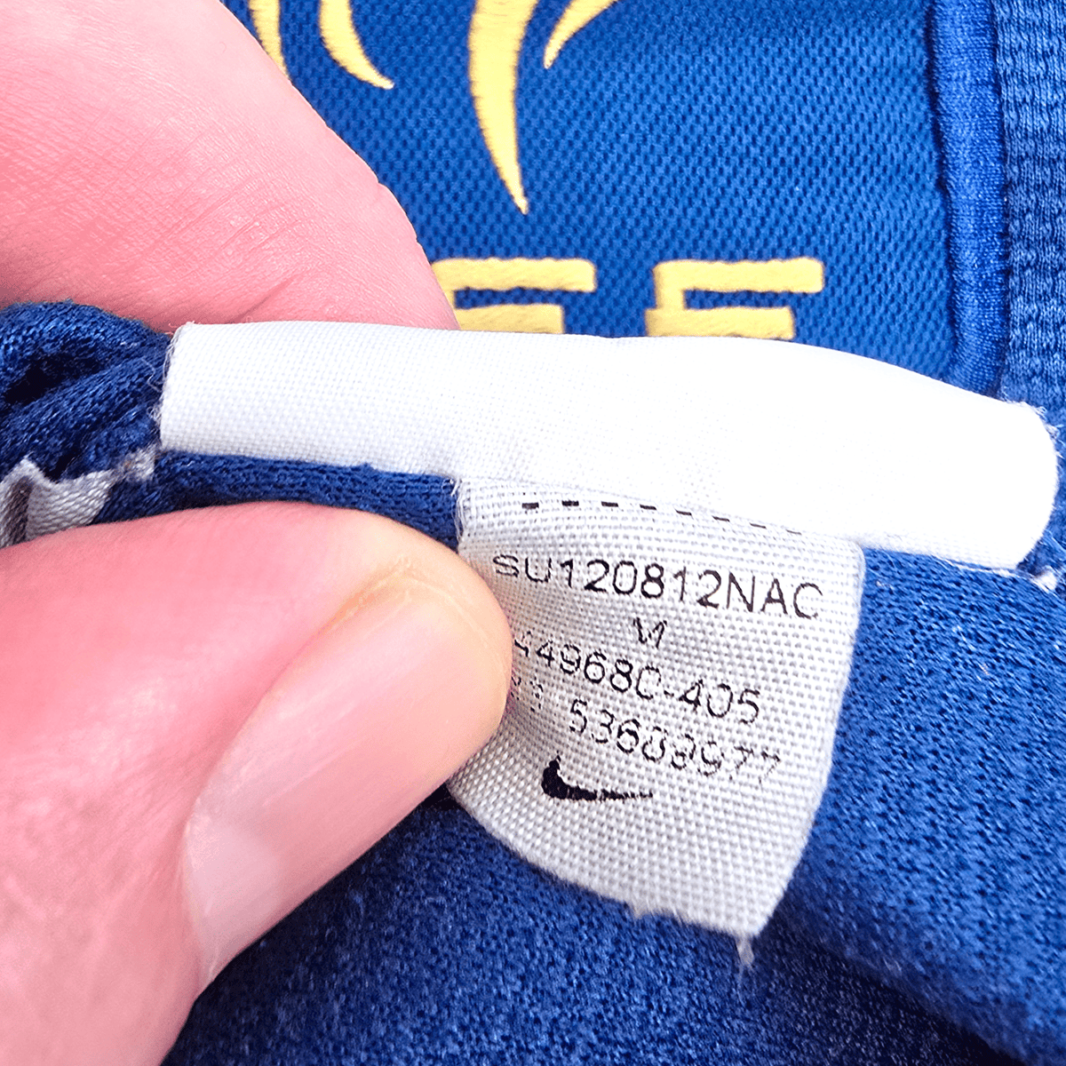 2012/13 France Home Football Shirt (M) Nike