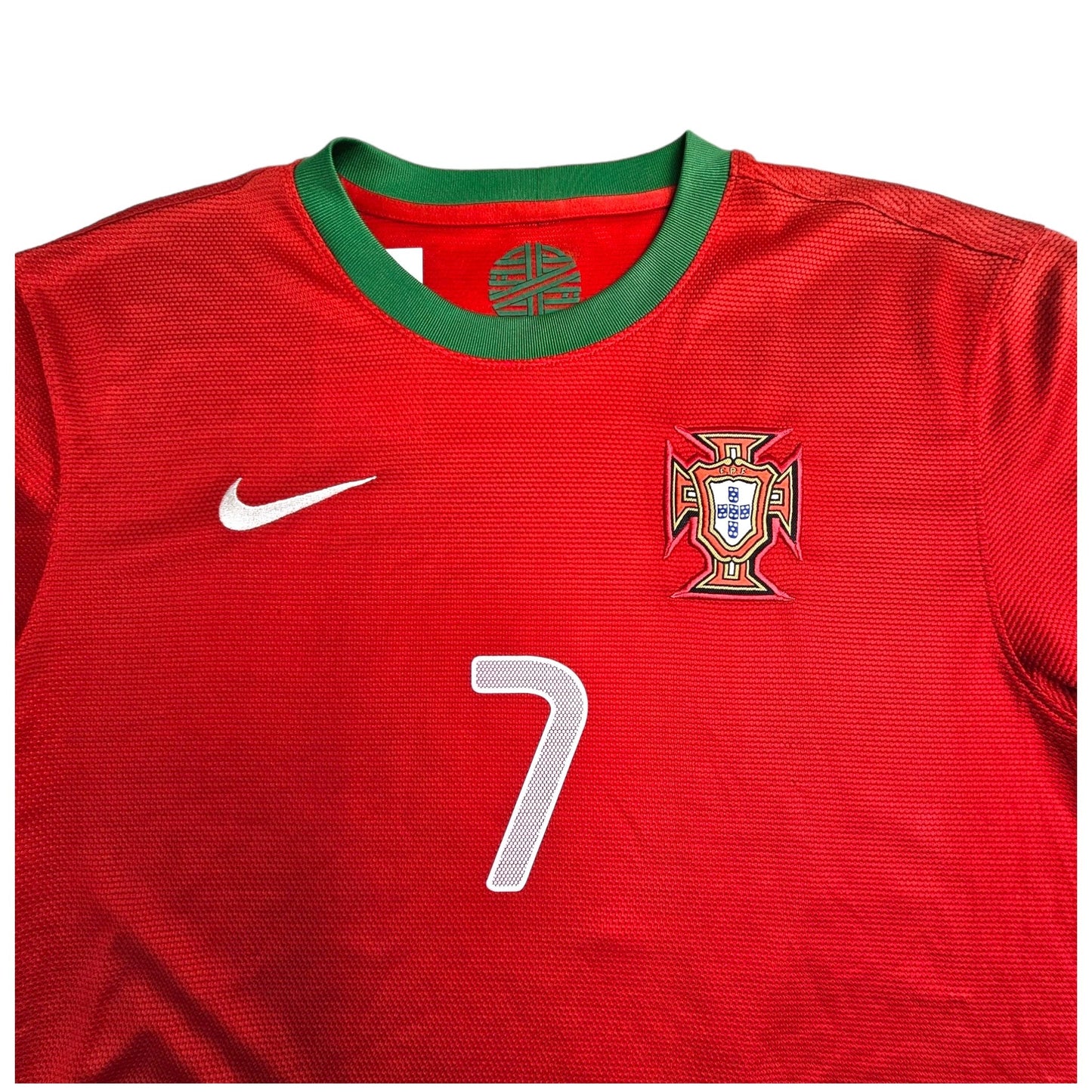2012/13 Portugal Home Football Shirt (L) Nike #7 Ronaldo