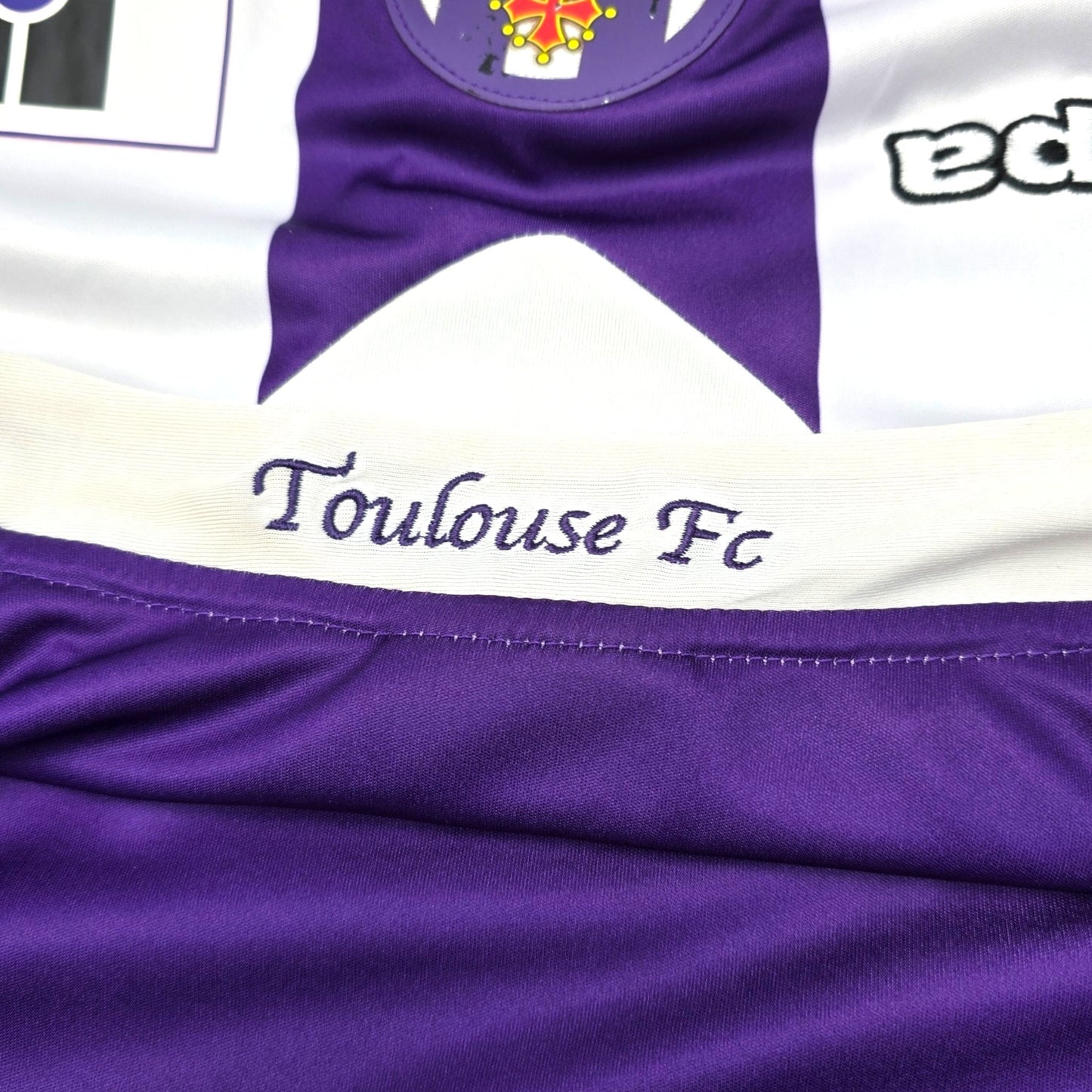 2012/13 Toulouse Home Football Shirt (XL) Kappa #6 Rabiot