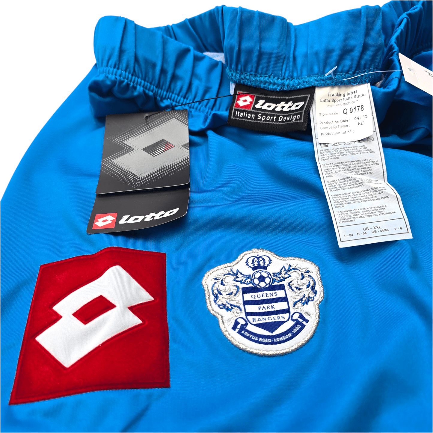 2013/14 Queens Park Rangers Goal Keeper Football Shorts (2XL) Lotto (BNWTs)