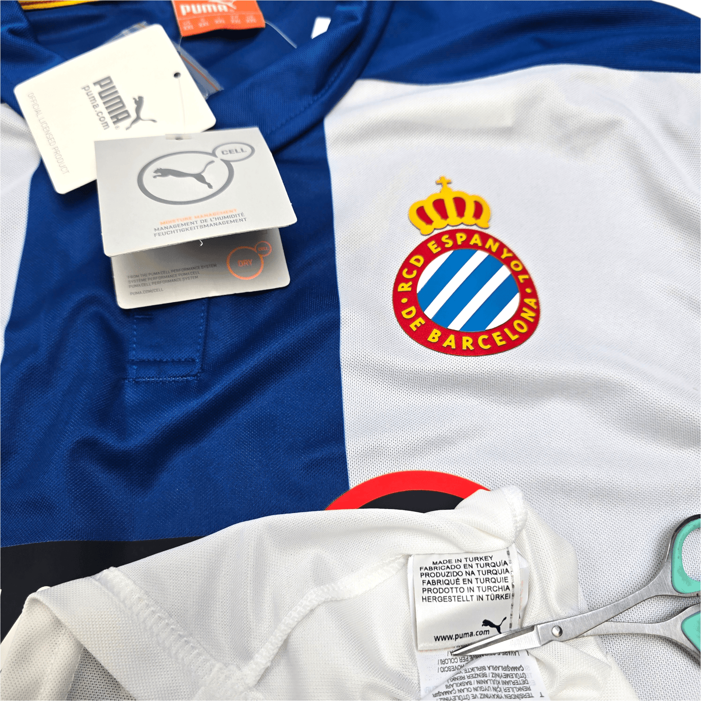 2014/15 Espanyol Home Football Shirt (2XL) Puma (BNWTs)