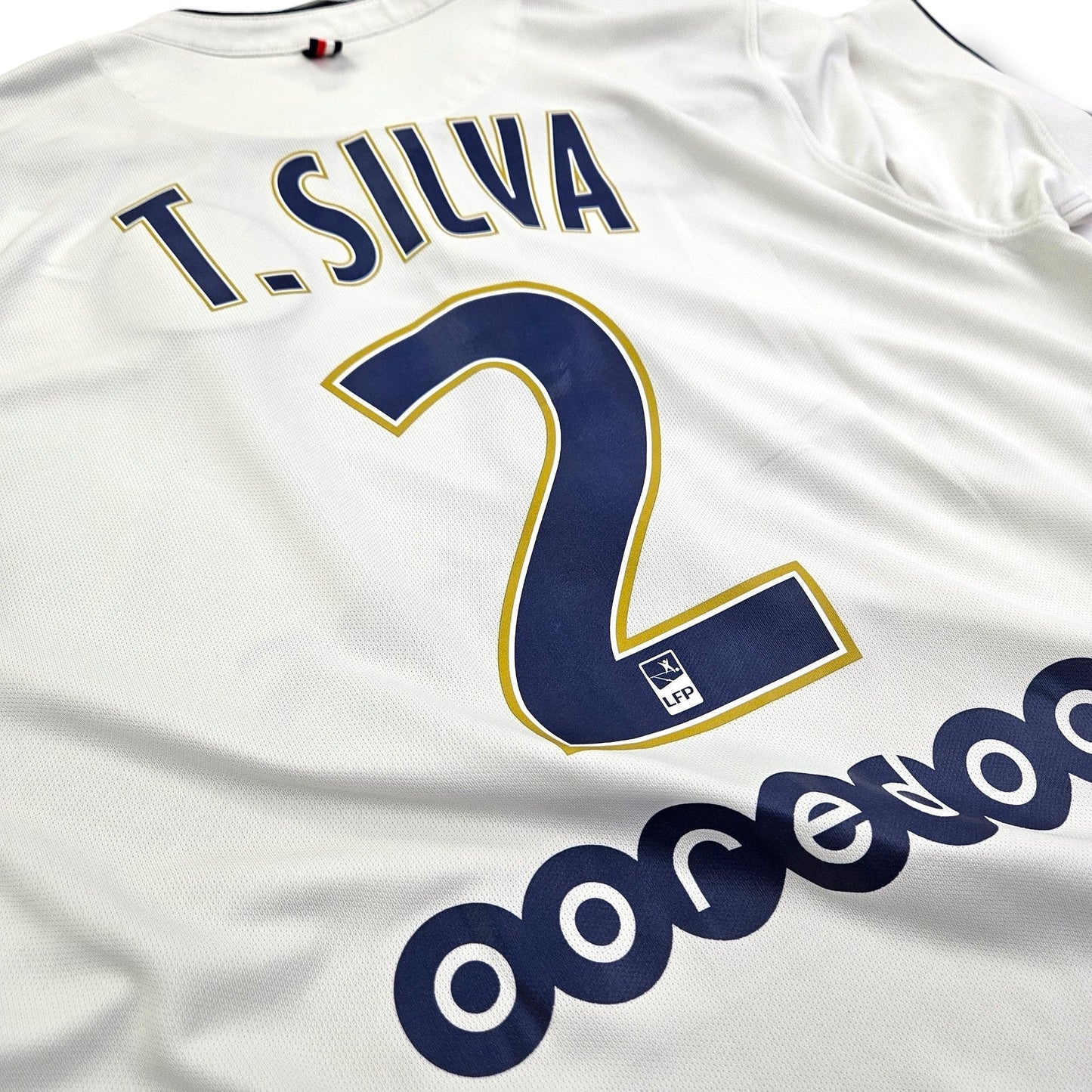 2014/15 PSG Away Football Shirt (L) Nike #2 T.Silva