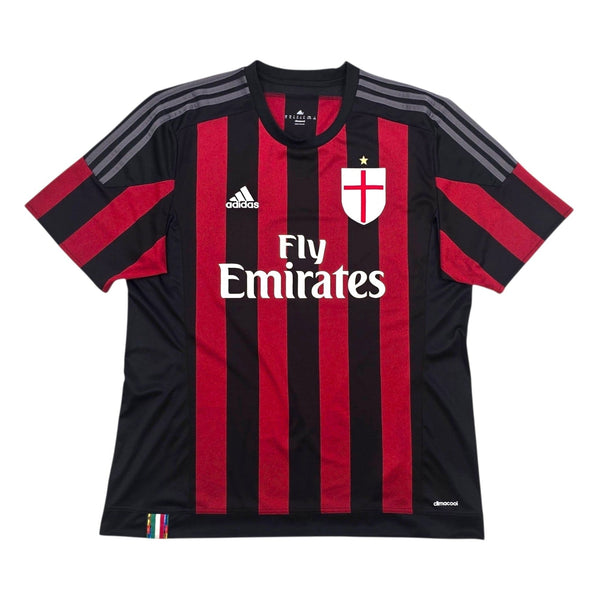 2015/16 AC Milan Home Football Shirt (XL) Adidas