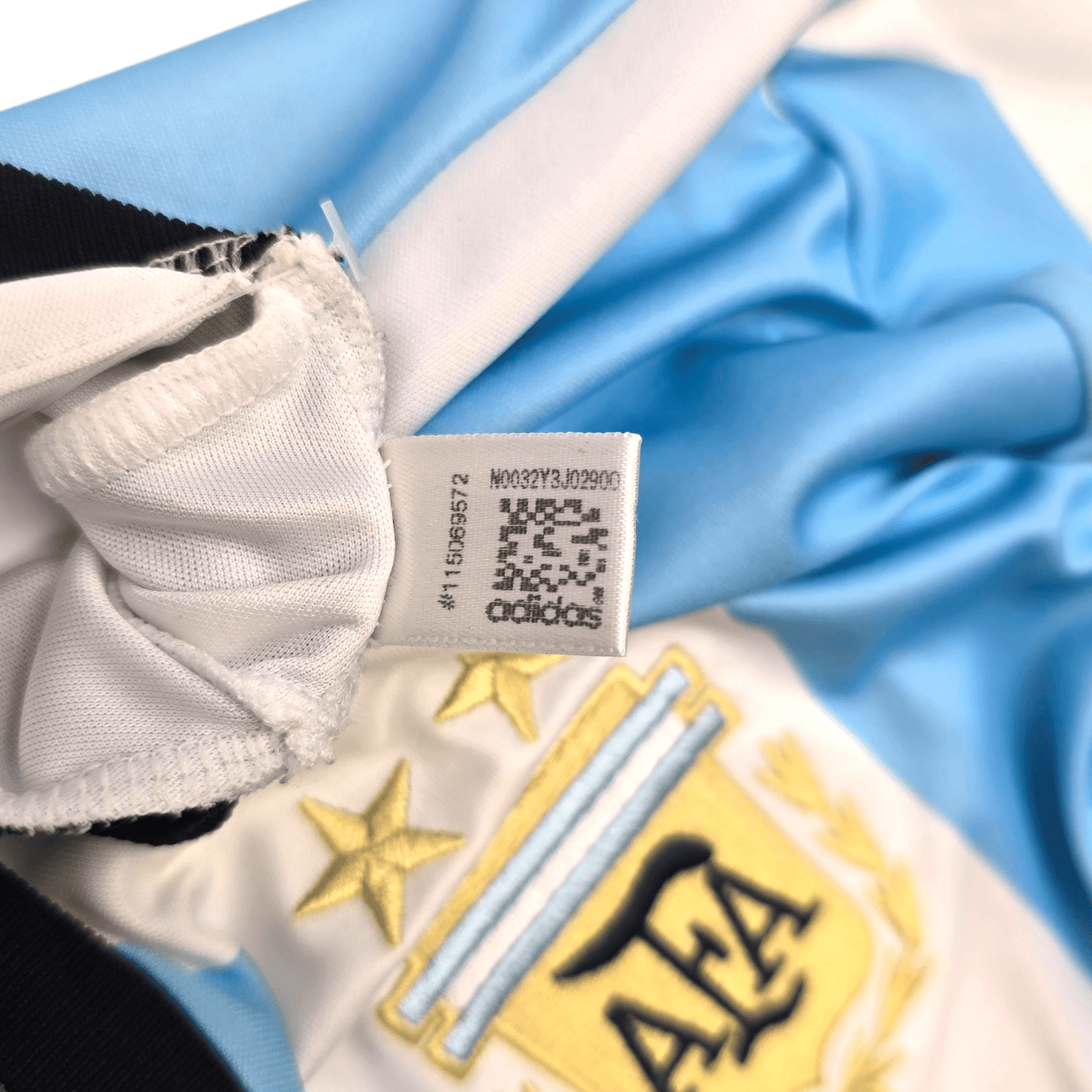 2016/17 Argentina Home Football Shirt (M) Adidas #10 Messi