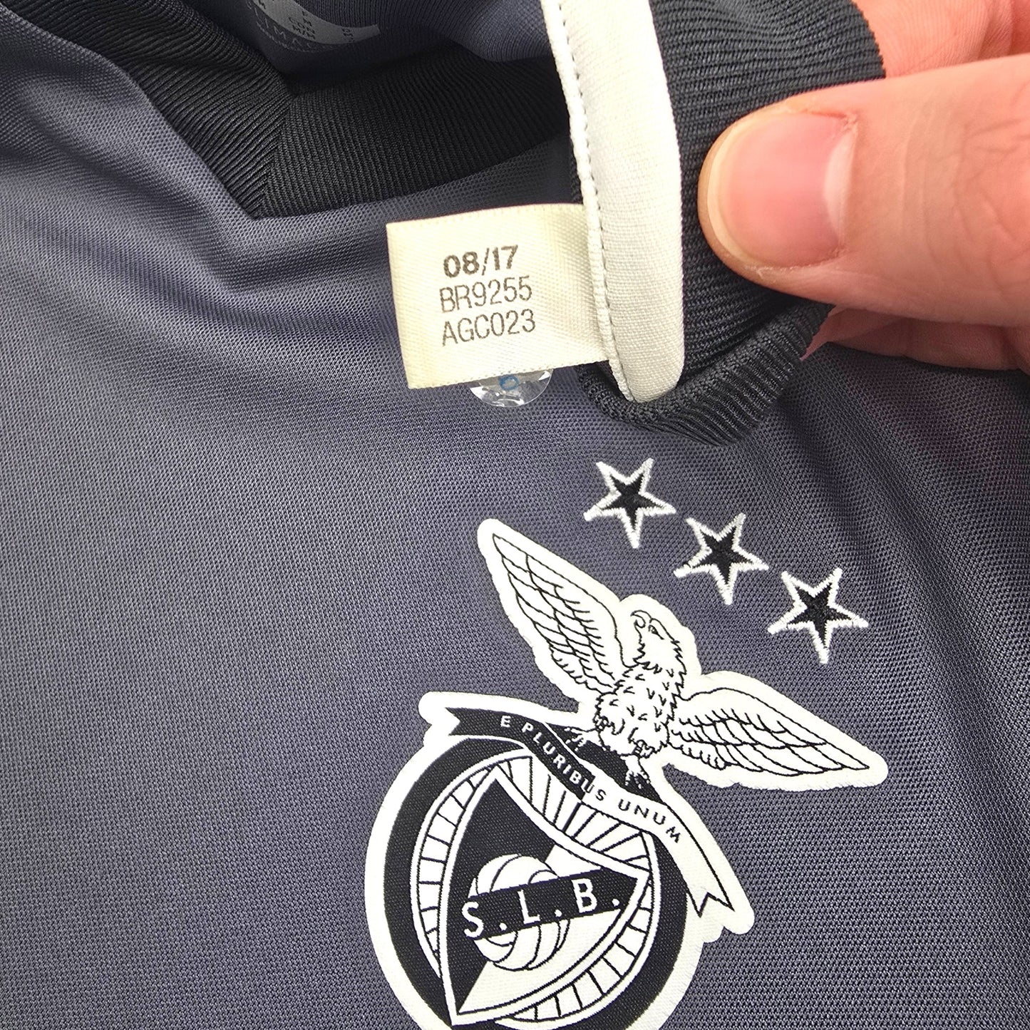 2017/18 Benfica Away Football Shirt (M) Adidas