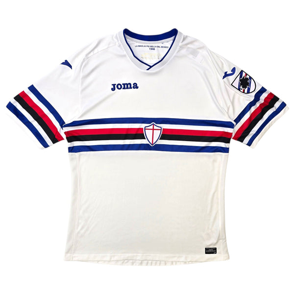2017/18 Sampdoria Away Football Shirt (2XL) Kappa