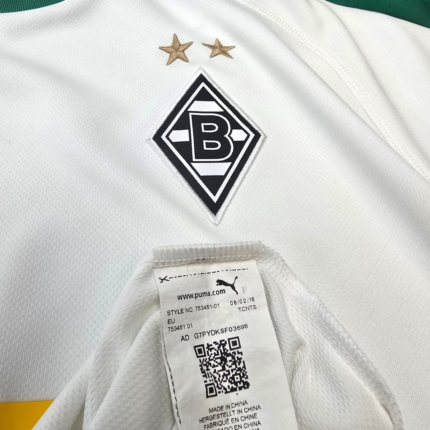 2018/19 Borussia Monchengladbach Home Football Shirt (2XL) Puma