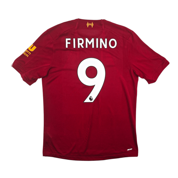2019/20 Liverpool Home Football Shirt (S) New Balance #9 Firmino
