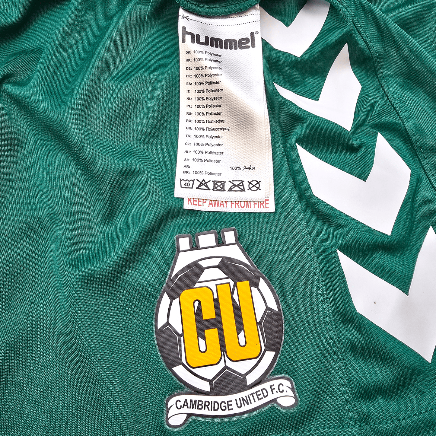 2020/21 Cambridge United Goal Keeper Football Shorts (M) Hummel (RDC)