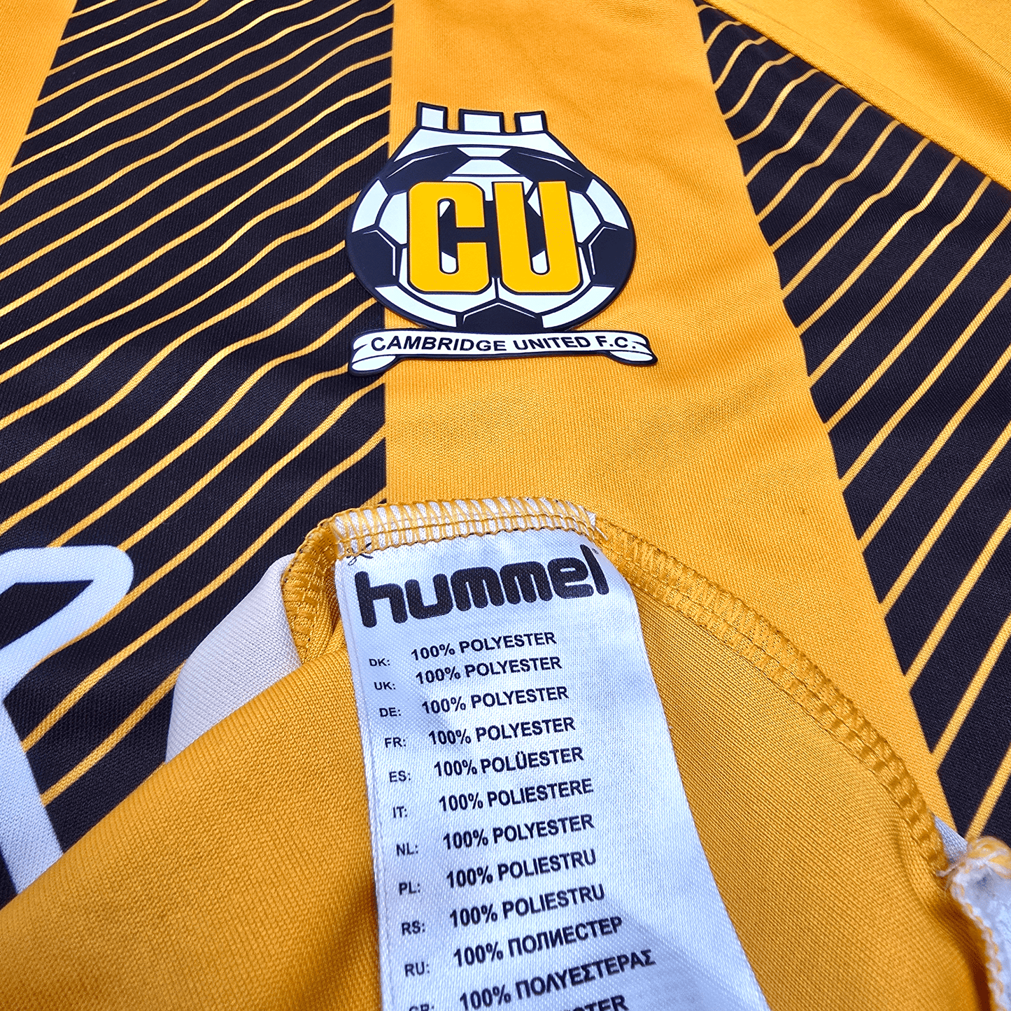 2020/21 Cambridge United Home Football Shirt (2XL) Hummel #14 Hoolahan