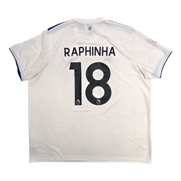 2020/21 Leeds United Home Football Shirt (3XL) Adidas #18 Raphinha