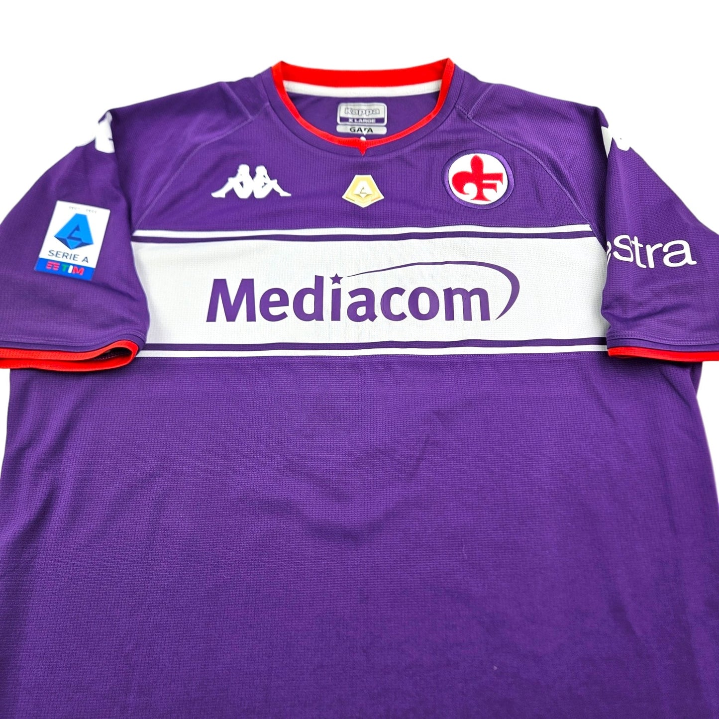 2021/22 Fiorentina Home Football Shirt (L) Kappa #9 Vlahovic