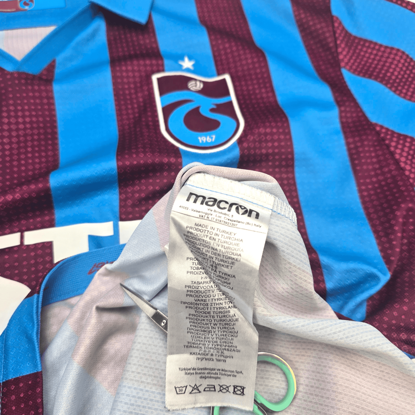 2021/22 Trabzonspor Home Football Shirt (2XL) Macron