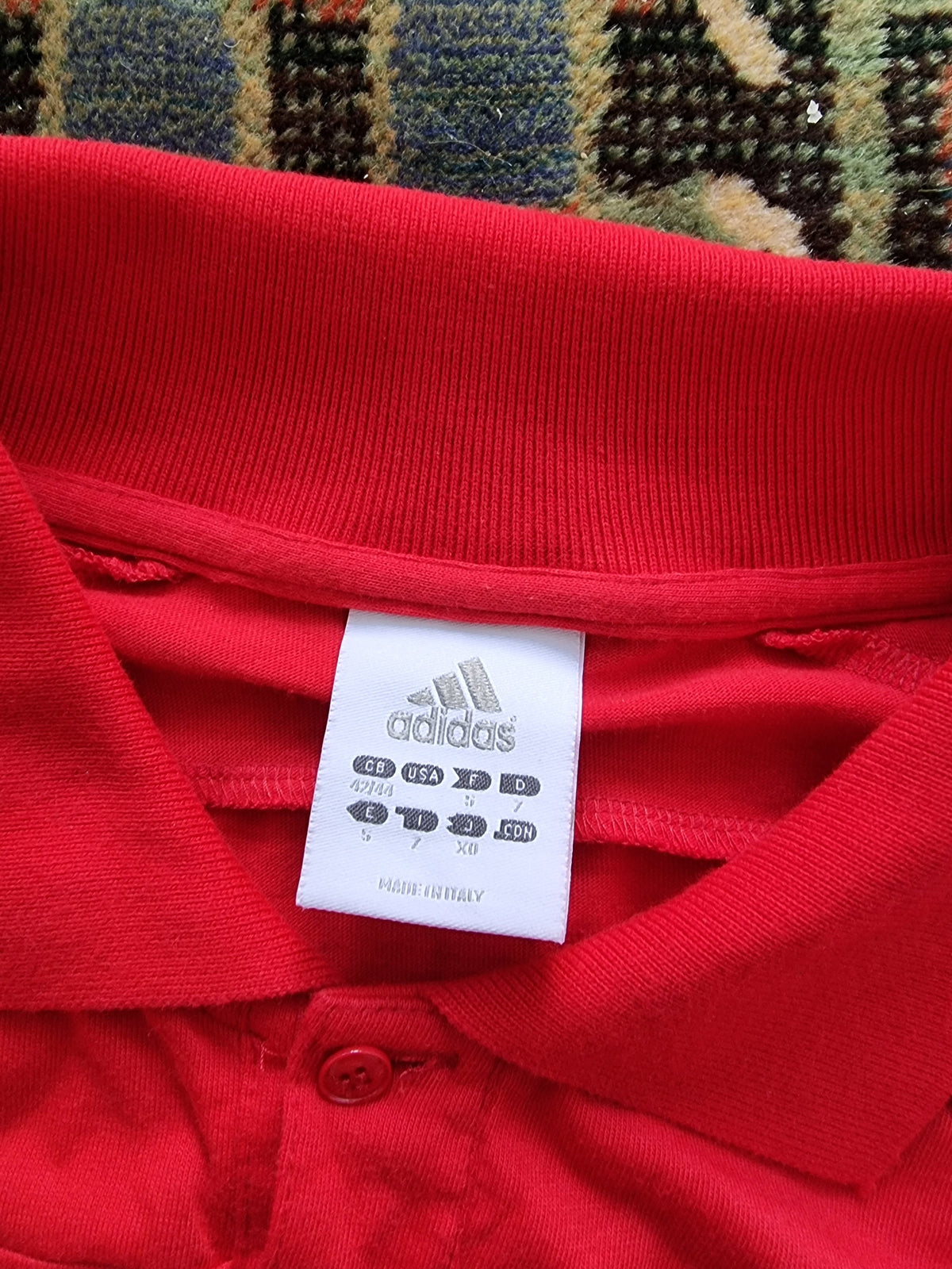 Adidas AC Milan 2010/11 Long Sleeve Training Polo Shirt Large