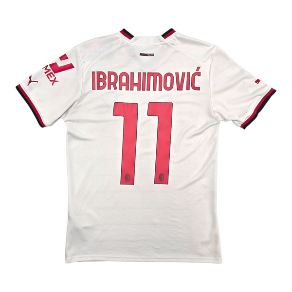 2022/23 AC Milan Away Football Shirt (S) Adidas #11 Ibrahimovic