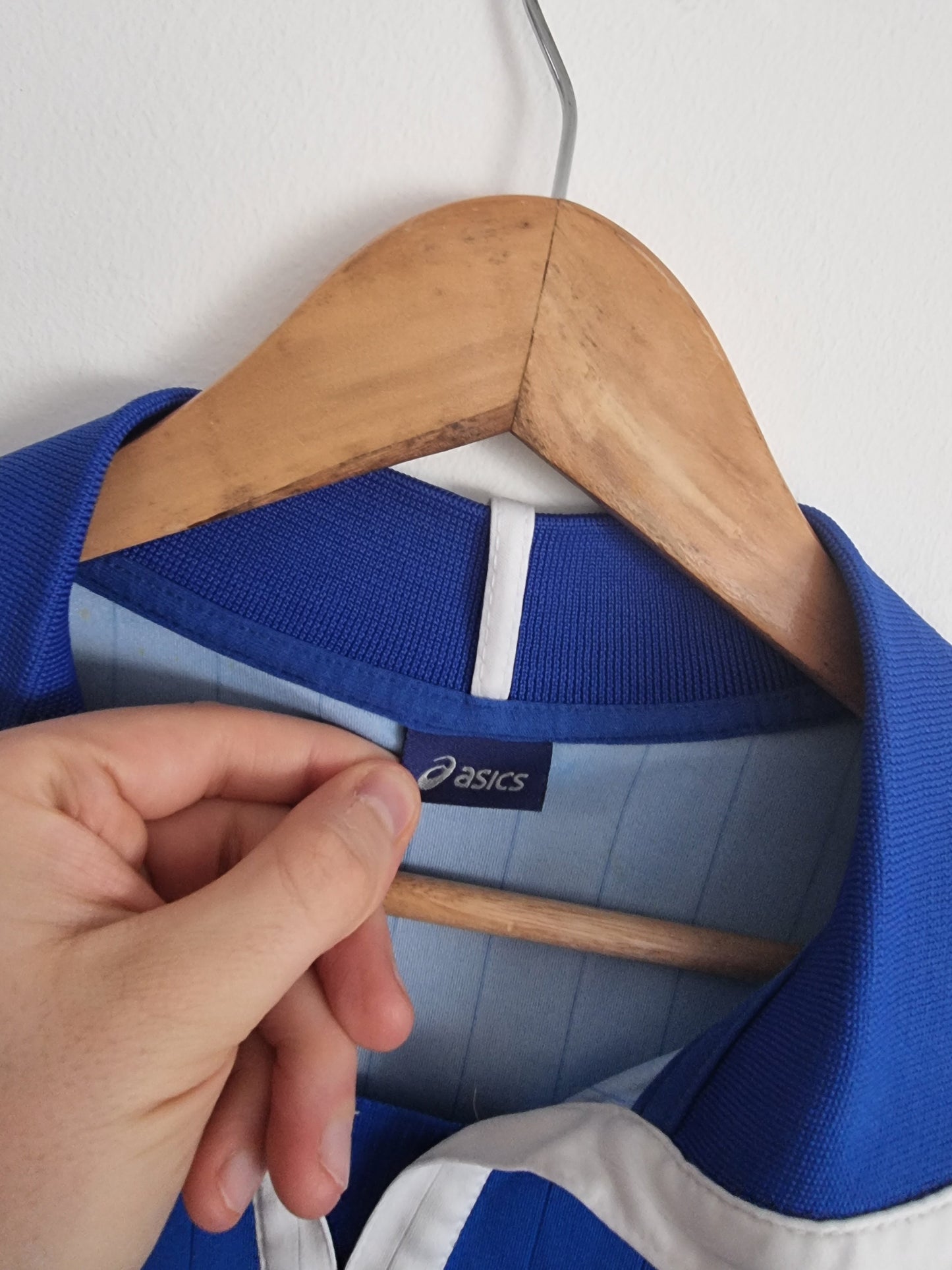 Asics Brescia 07/08 Match Issue Long Sleeve Primavera Home Shirt XL
