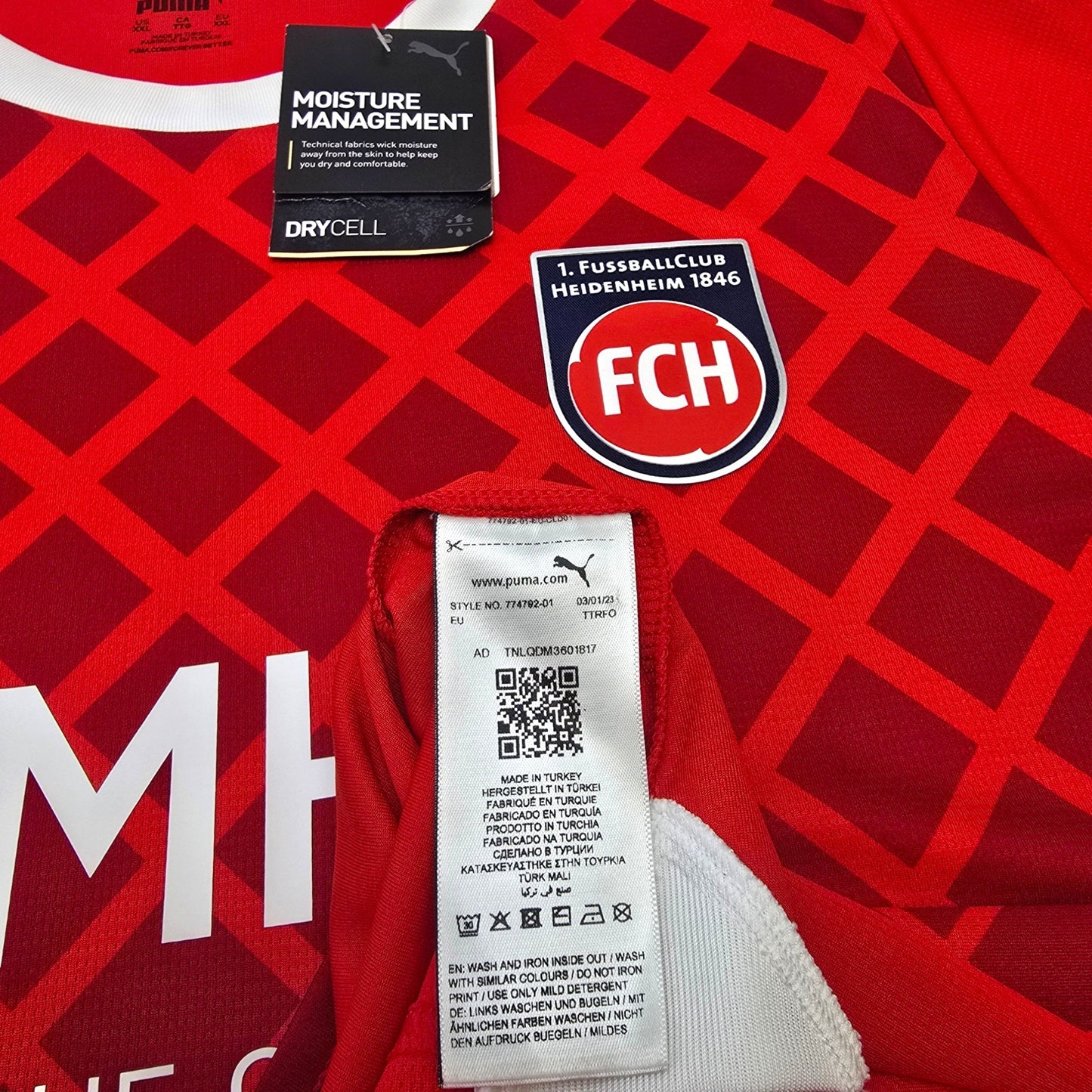 2023/24 Heidenheim Home Football Shirt (2XL) Puma (BNWTs)
