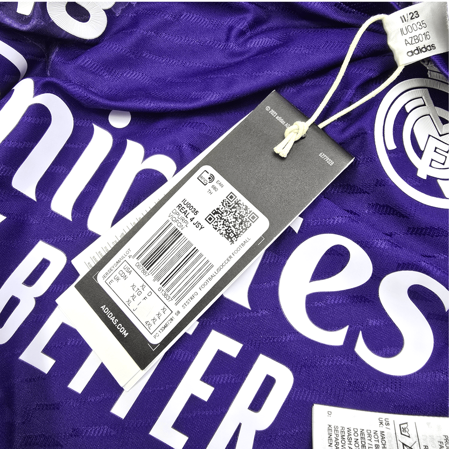2023/24 Real Madrid Fourth Football Shirt (XL) Y3 (BNWTs) Heat.Rdy