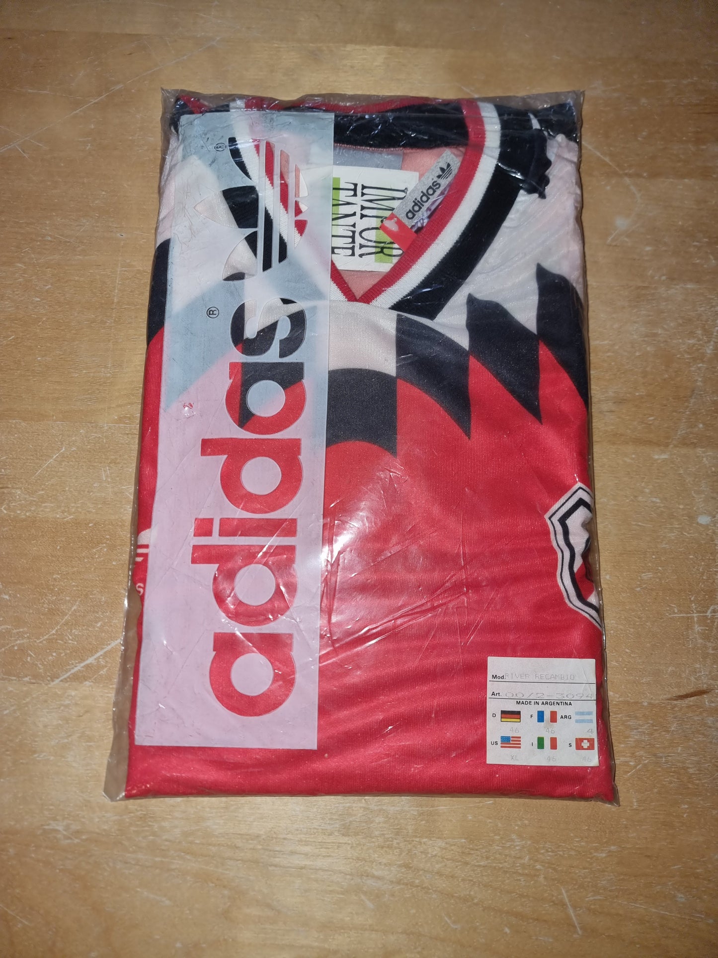 Adidas Deadstock River Plate 94/96 Away Shirt XL