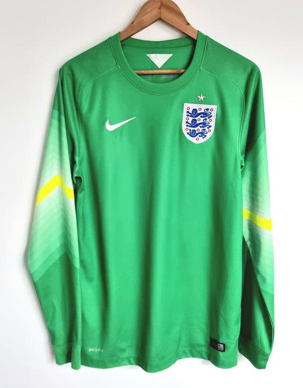 Nike England 14/15 Long Sleeve Goalkeeper Shirt Small