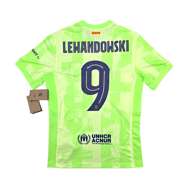 2024/25 Barcelona Third Football Shirt (S) Nike #9 Lewandowski