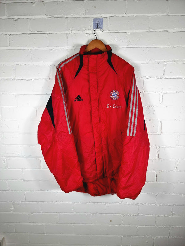 Adidas Bayern Munich 2003/04 Padded Jacket Large