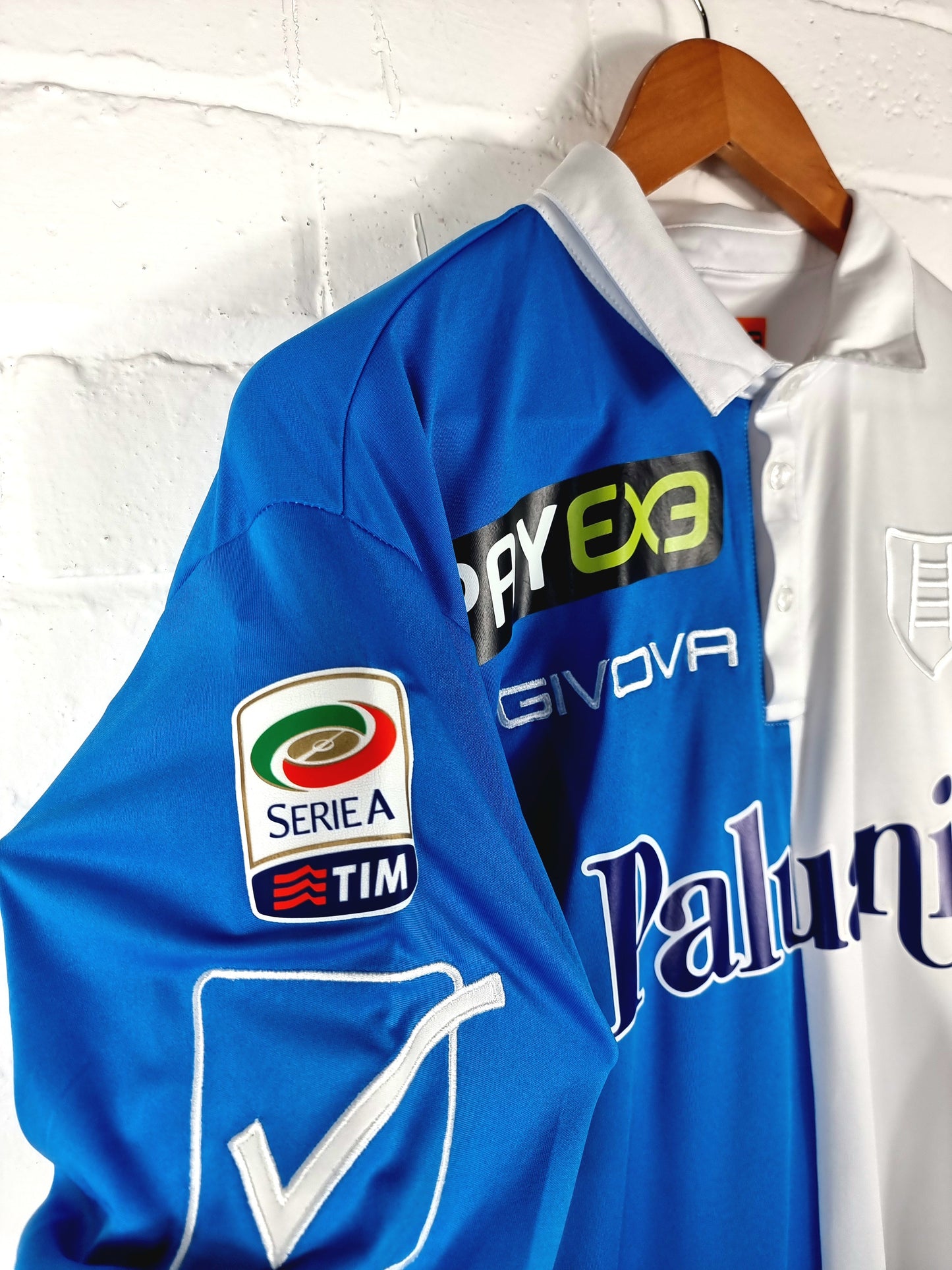 Givova Chievo Verona 2015/16 'Inglese 45' Match Issue Third Shirt Large