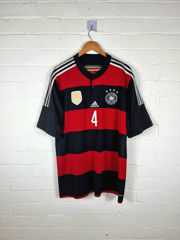 Adidas Germany 2014/16 Höwedes 4' Away Shirt XXL