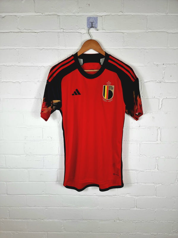 Adidas Belgium 2022/23 Home Shirt Small