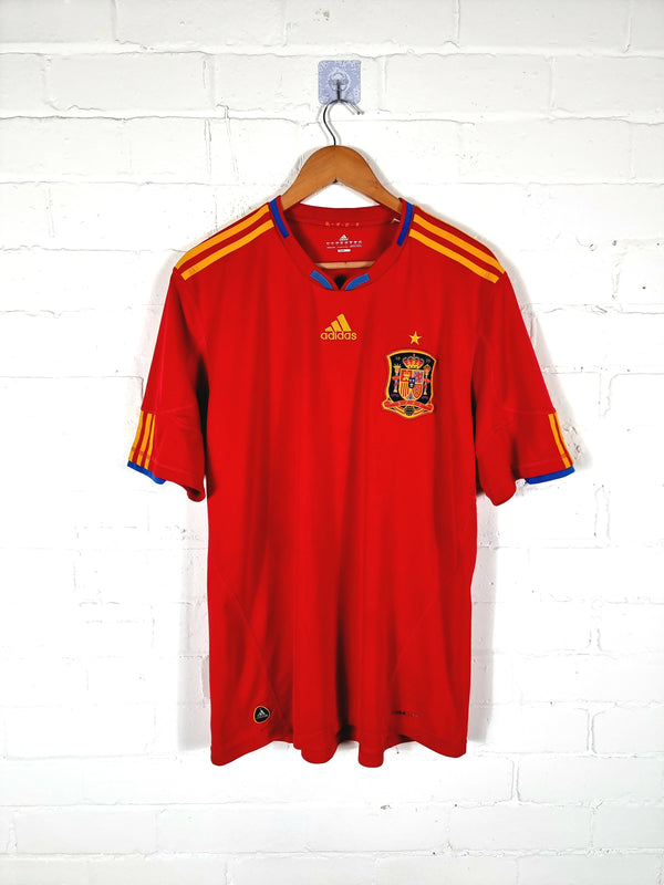 Adidas Spain 2010/11 Home Shirt XL