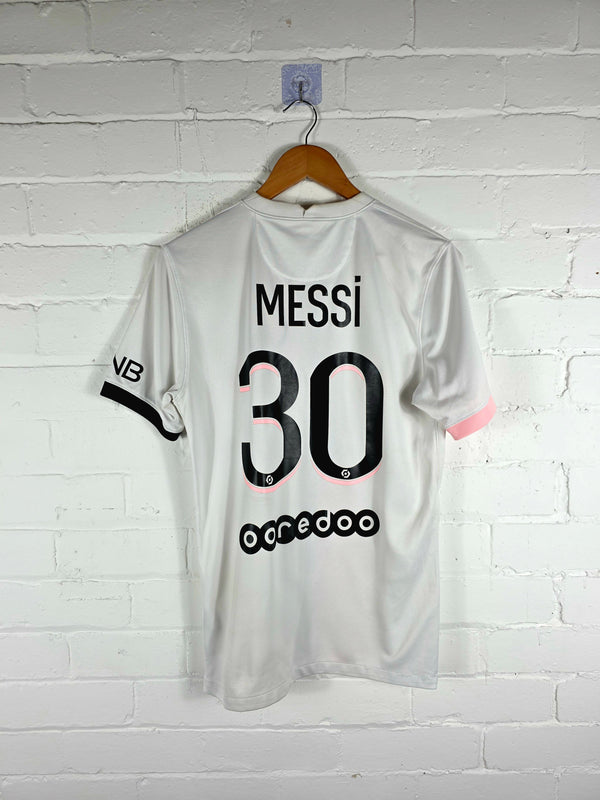 Nike PSG 2021/22 'Messi 30' Away Shirt Small