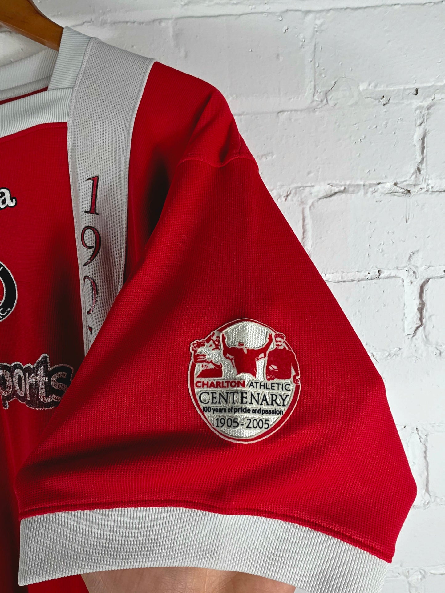 Joma Charlton Athletic 2005/06 Centenary Home Shirt Large