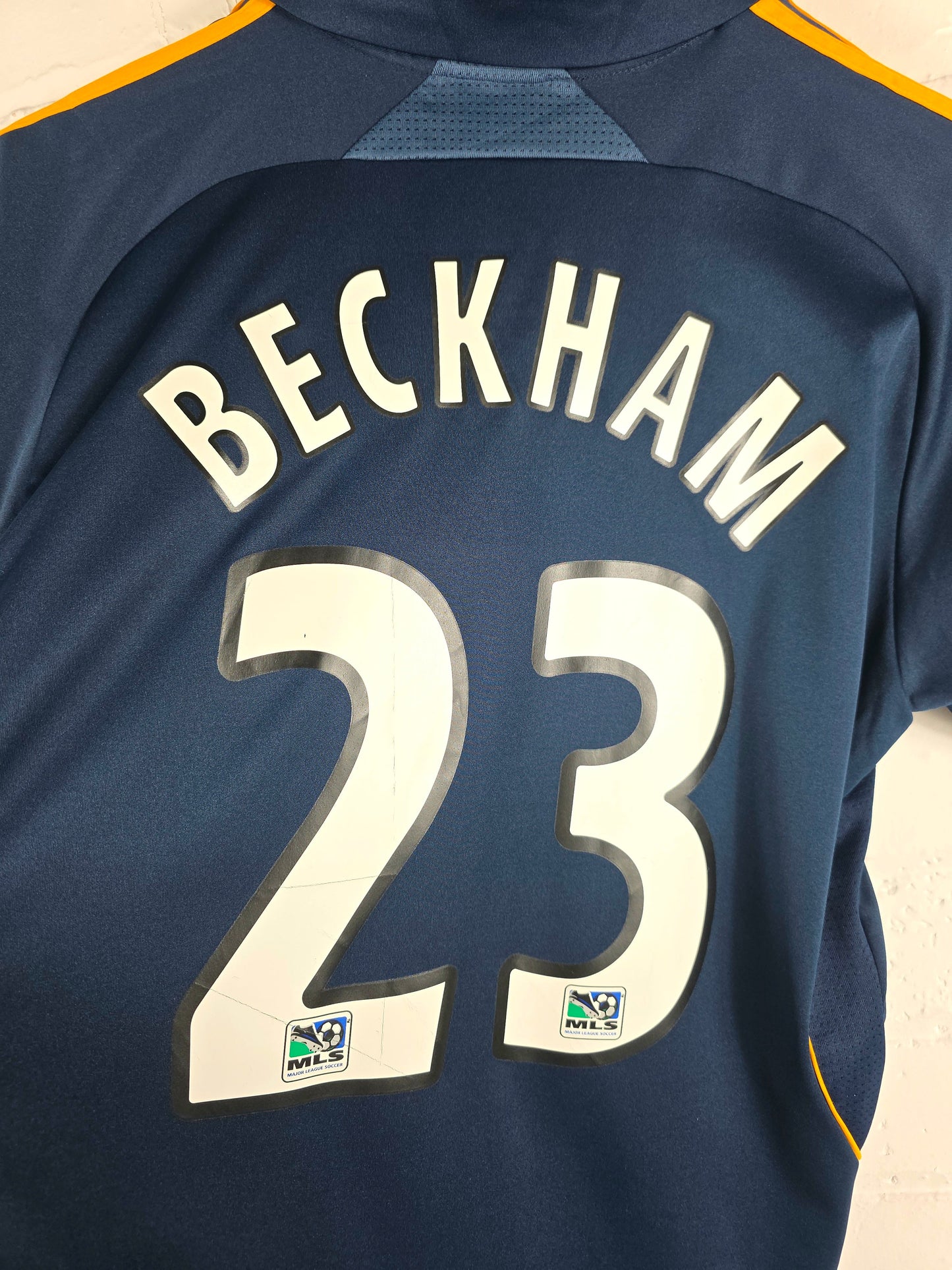 Adidas LA Galaxy 2007/08 'Beckham 23' Away Shirt Youth Large