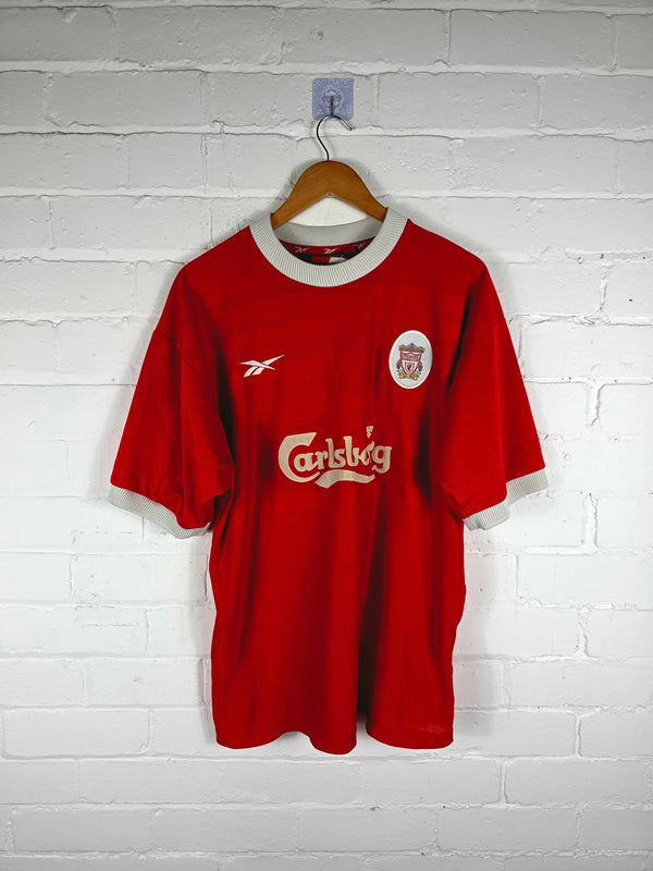 Reebok Liverpool 1998/2000 Home Shirt Large