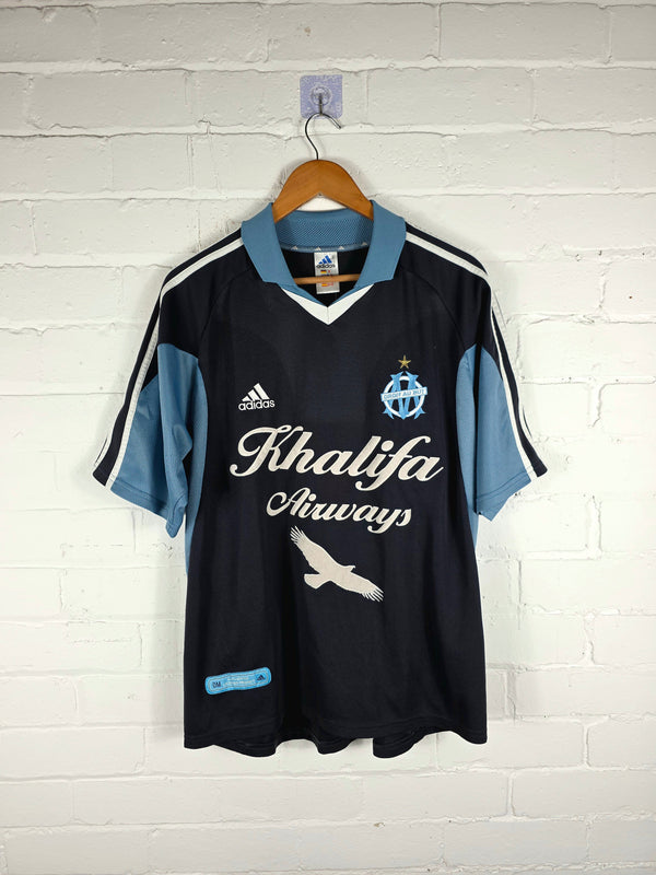 Adidas Marseille 2001/02 'Ba 8' Away Shirt Large