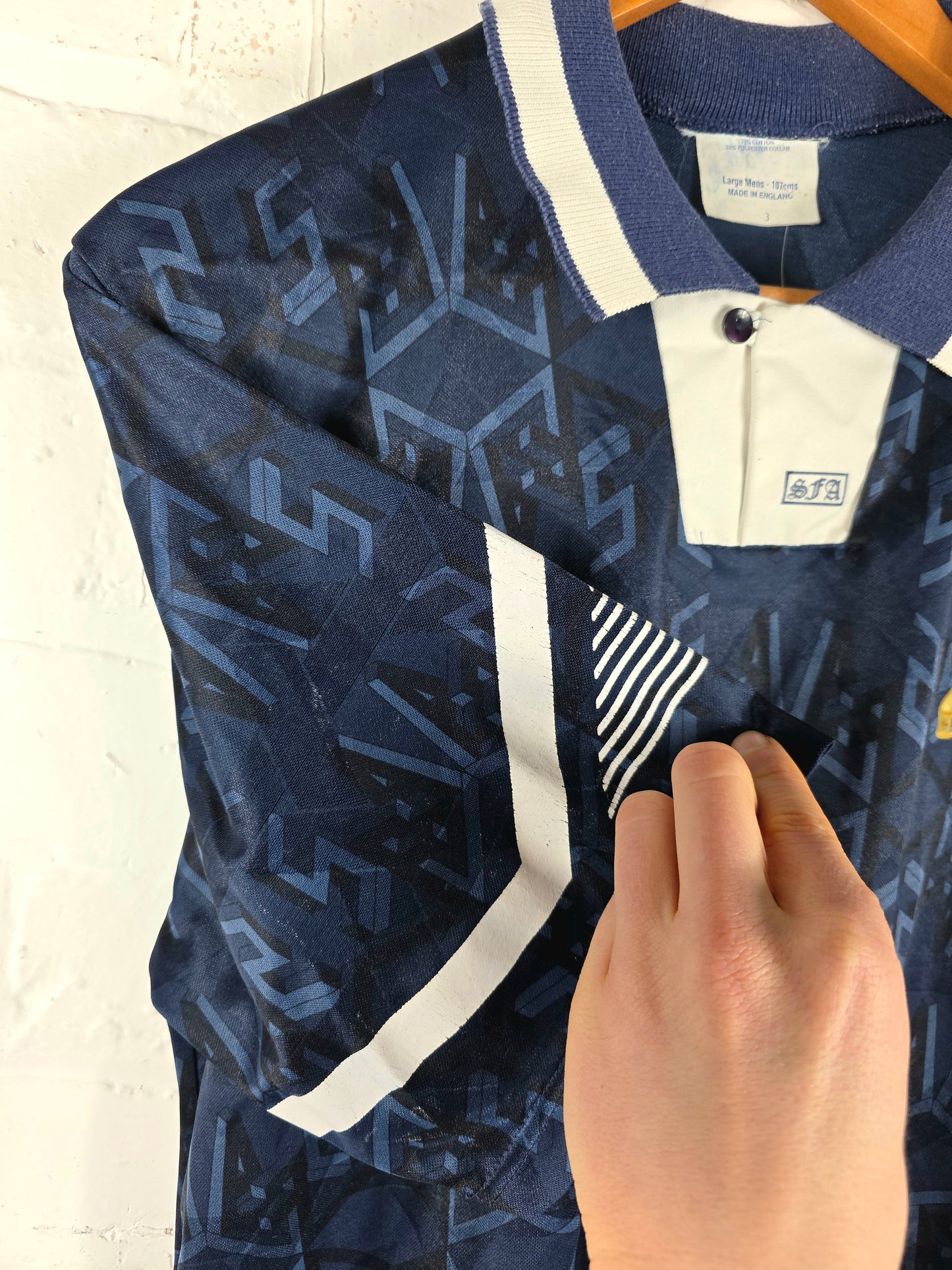 Umbro Scotland 1991/94 Home Shirt Large