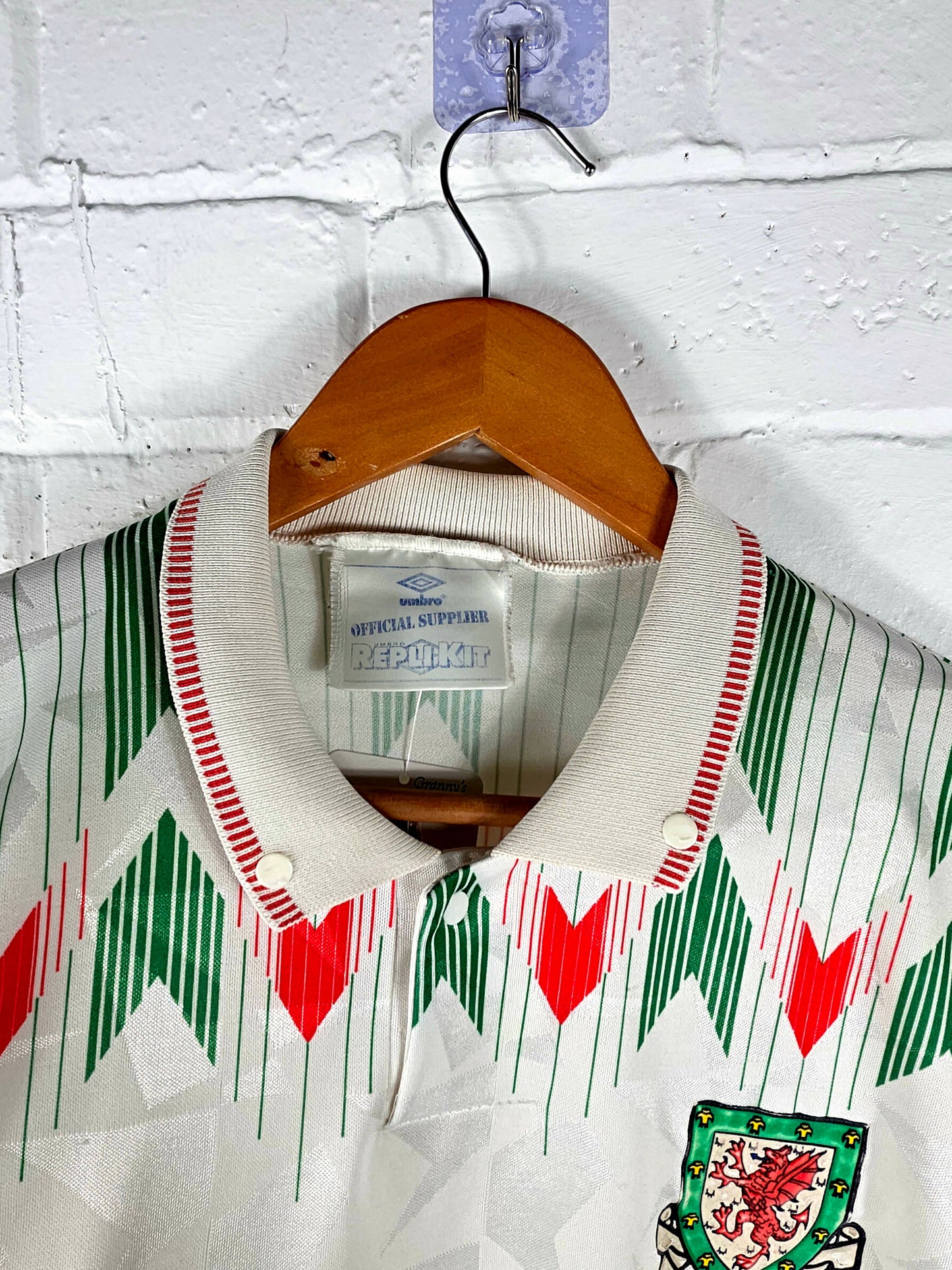 Umbro Wales 1990/92 Away Shirt XL