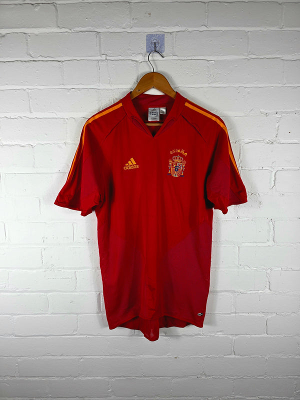 Adidas Spain 2004/06 Home Shirt Small