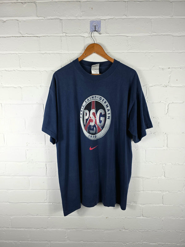 Nike PSG 1998/99 Cotton Graphic T-Shirt XL